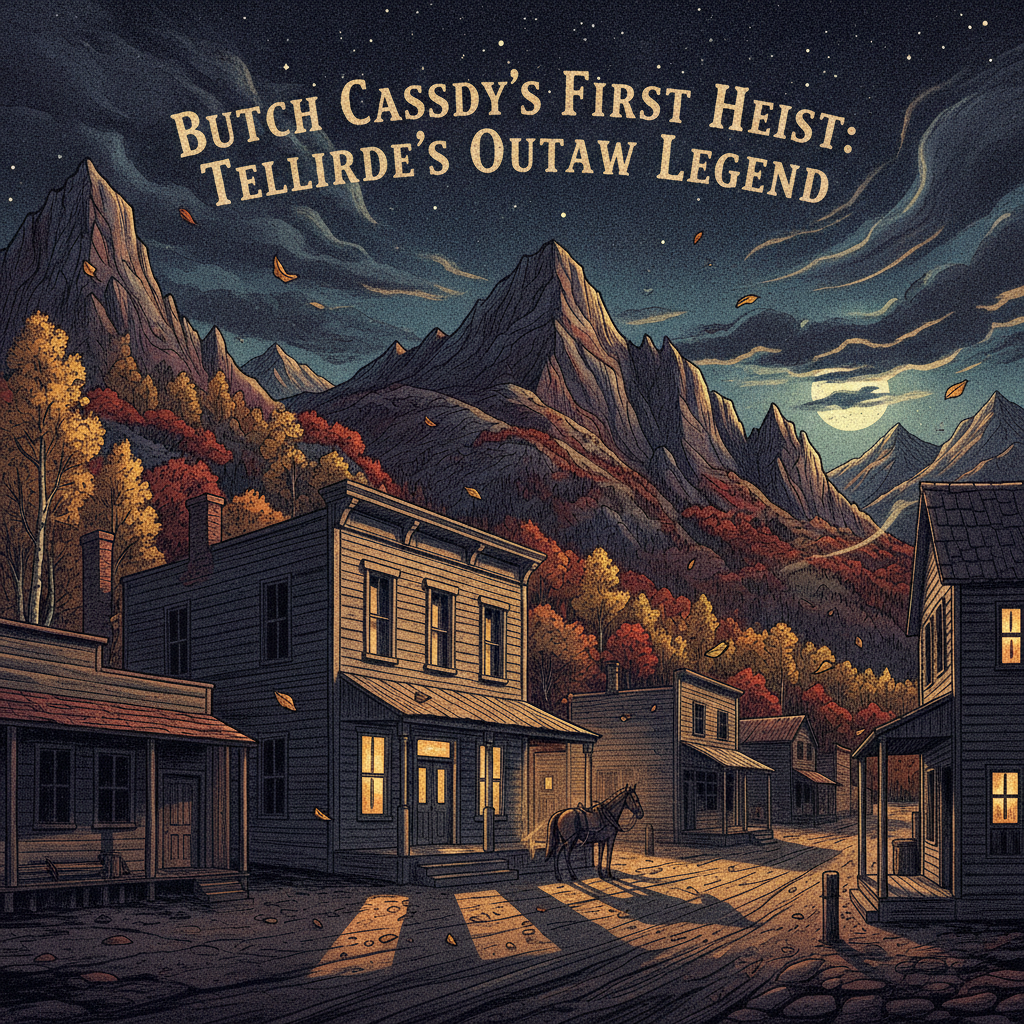 Butch Cassidy's First Heist: Telluride's Outlaw Legend